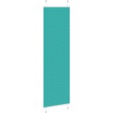  Plisirana zavjesa petrolej zelena 55x200 cm Širina tkanine 54,4 cm Poliester | Shoptok.si