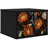  Wall-mounted noćni ormarić LOCHEM Crni hrast 36 x 33 x 25 cm | shoptok.hr