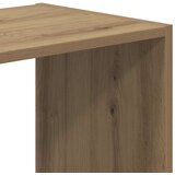  Regal za knjige boja artisian hrast 68,5x32x68,5 cm drveni | shoptok.hr