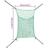  Mreže za Sijeno 2 kom Pravokutne 0,9x1,5 m PP | shoptok.hr