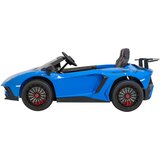  Licencirani auto na akumulator Lamborghini Aventador SV - dvosjed - plavi | shoptok.hr
