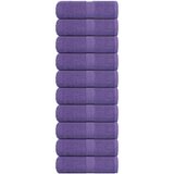 vidaXL Ručnici za goste FROGN 10 kom. ljubičasti 30x50 cm 360 g/m² - Ljubičasta 30 x 50 cm 10 | shoptok.hr