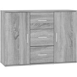  Komoda siva sonome 91x29,5x65 cm konstruirano drvo | shoptok.hr
