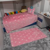 Kondela TEMPO-GLOVIS TYP 2, svetleča preproga, roza/vzorec, 80 x 150 cm | Shoptok.si