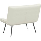vidaXL Klupa krem 110x74x84 cm baršunasta | shoptok.hr