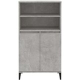  Visoka komoda siva betona 60x36x110 cm od konstruiranog drva | shoptok.hr