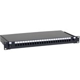 Masterlan Patch panel 24 Simplex SC sa kasetom, bez modula, crni | ePonuda.com