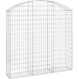  Gabionska košara s lukom 150x30x140/160 cm pocinčano željezo | shoptok.hr