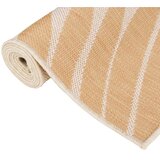 Vanjski tepih ravnog tkanja 200 x 280 cm s uzorkom lišća | shoptok.hr