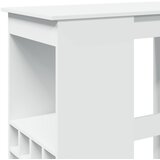  Barski stol s držačima bijeli 90 x 47,5 x 103,5 cm drveni | Eponuda.com