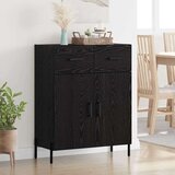  Kreveta Crni hrast 69 5 x 34 x 90 cm Konstruirano drvo | shoptok.hr