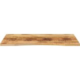 vidaXL Ploča za radni stol zaobljena 100x80x2,5 cm od drva manga | shoptok.hr
