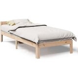 vidaXL Okvir kreveta bez madraca 90 x 200 cm od masivne borovine | shoptok.hr