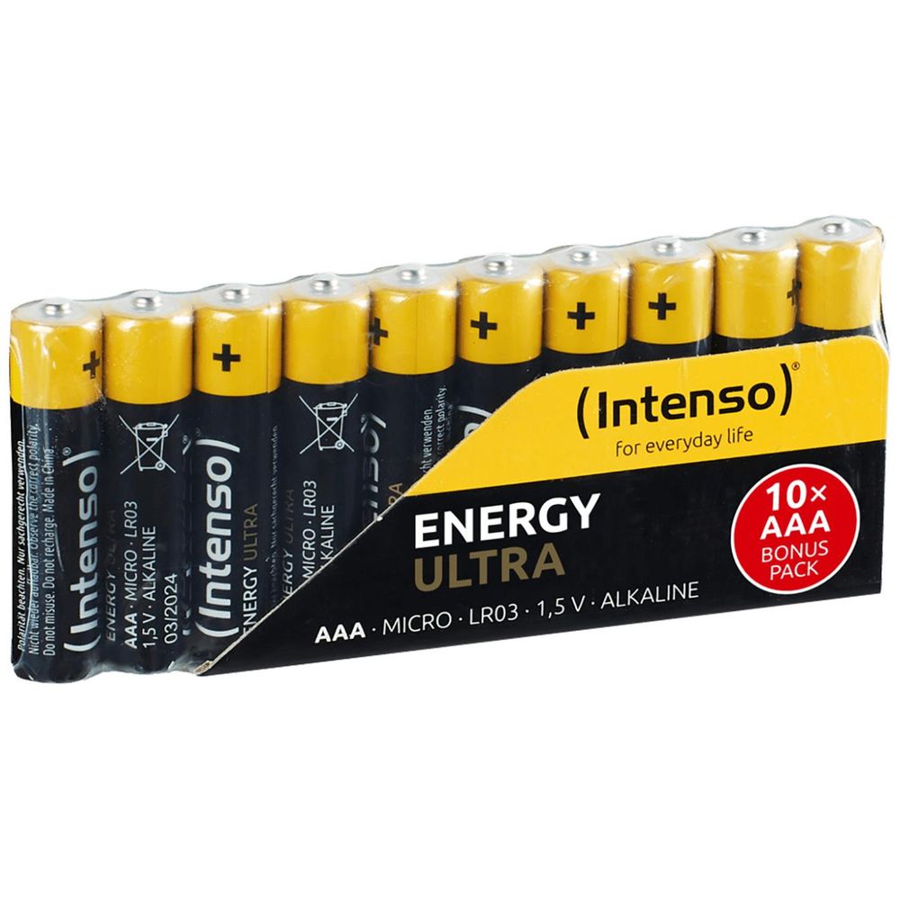 Intenso (Intenso) Baterija alkalna, AAA LR03/10, 1,5 V, blister 10 kom - AAA LR03/10 | shoptok.hr