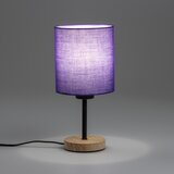  Brilagi - Stona lampa NUBILA WOOD 1xE27/25W/230V hrast/ljubičasta | Eponuda.com