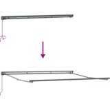  Skrovita tenda Morska plava 400x300 cm | shoptok.hr