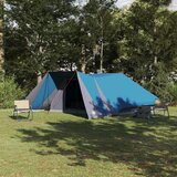Tipi šator s krovom s pohranom Plava 660 x 456 x 200 cm taft | shoptok.hr