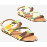 Resti Gold women's holographic sandals Ajazz- Footwear | shoptok.hr