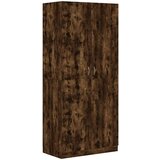  Ormar boja dimljenog hrasta 90 x 52 x 200 cm konstruirano drvo | shoptok.hr
