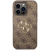 Guess zaščitni ovitek Big Metal Logo 4G Brown Hard Case, Iphone 15 Pro, (20844971) Cene