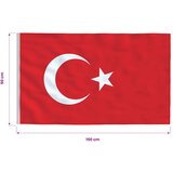 Turska zastava 90 x 150 cm | shoptok.hr