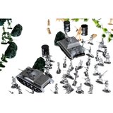 ISO TRADE vojna baza s vojnicima, tenkovima i avionima, 300 dijelova | shoptok.hr