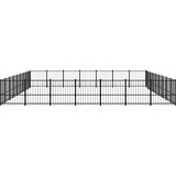  Zunanji pasji boks jeklo 59,28 m², (20759820) | Shoptok.si