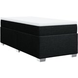 Maison Chic Box spring postelja - Vzmetna postelja z vzmetnico črn 90x190 cm blago SL22846, (21880280) Cene