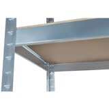 Metalna montažna polica 150x75x30cm 540kg