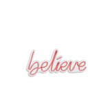 WALLXPERT believe Dekorativna rasveta, Roze