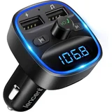 fm oddajnik za avto z dvojnim usb polnjenjem in prostoročnim telefoniranjem Odprta Embalaža