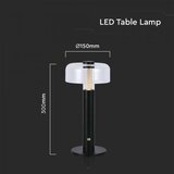 LED prigušiva punjiva stona lampa LED/1W/5V 3000K 1800 mAh crna | Eponuda.com