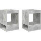  Konačna Stolić 2 pcs Betonski sivi 40 x 40 x 56 cm | shoptok.hr