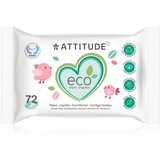 Attitude Eco vlažne maramice bez mirisa 72 kom | shoptok.hr