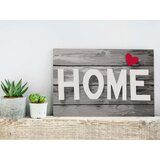  Slika za samostalno slikanje - Grey Letters 60x40 | shoptok.hr