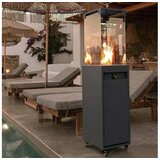 Brilagi Spoljašnji plinski kamin FLARO GAS 142x36 cm 8kW 1xAAA crna+zaštitna navlaka | Eponuda.com
