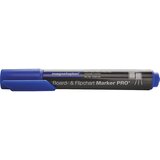 magnetoplan Flomaster za table in papir na stojalih PRO+, debelina črt 1,5 - 3 mm, DE 24 kosov, modre barve | Shoptok.si