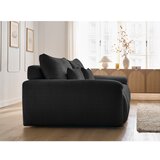 Bobochic Paris Crna sofa od šenila 264 cm Ivane – | shoptok.hr
