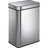 HOMCOM senzorski koš za smeti nerjaveče jeklo 39D x 27Š x 54V cm srebrno, (5000241931) | Shoptok.si