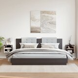  Zidni ormarići 2 kom crni 31,5 x 30 x 30 cm od masivne borovine | shoptok.hr