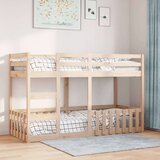 vidaXL Krevet na kat 75 x 190 cm od masivne borovine | shoptok.hr