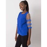 LAKERTA Blouse-LK-BZ-506702.29-cobalt | Shoptok.si