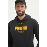 Nike Pulover Pittsburgh Pirates moški, črna barva, s kapuco