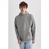 Defacto Oversize Fit Hooded Basic Sweatshirt cene