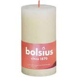 Bolsius rustične debele svijeće Shine 4 kom 130 x 68 mm nježno biserne | shoptok.hr