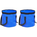 vidaXL Sklopive kante 2 kom plave 20 L PVC Cijene