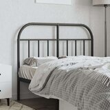 vidaXL Metalno uzglavlje crno 120 cm | shoptok.hr
