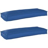  Blazine za palete za klop 2 kosa Kraljevo modre 100x40x8 cm Oxford tkanina, (22090541) | Shoptok.si
