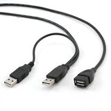  USB 2,0 DUAL kabal GEMBIRD A-plug A-socket, 1m, CCP-USB22-AMAF-3 | Eponuda.ba