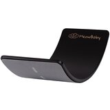 MeowBaby Drsna ravnotežna deska za otroke ® Montessori 80x30 cm, črna s sivim flisom, (20734425) | Shoptok.si